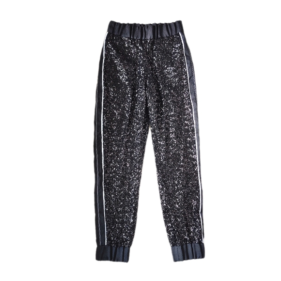 NOKAOI midnight jogger. Sequin embroidered jogger pant size S - Picture 3 of 7